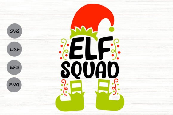 Elf Squad Graphics for Crafts