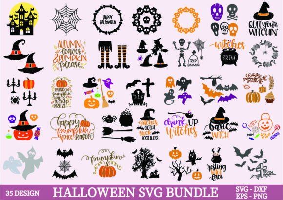 Halloween Svg Bundle for Crafts and Graphics
