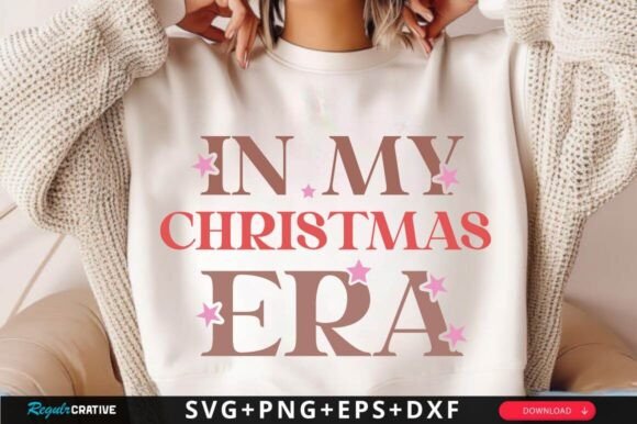 In My Christmas Era SVG Design for Crafts and Graphics