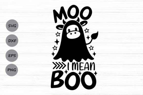 Moo I Mean Boo Svg – A Playful Graphics Asset for Crafts and Content Publishing