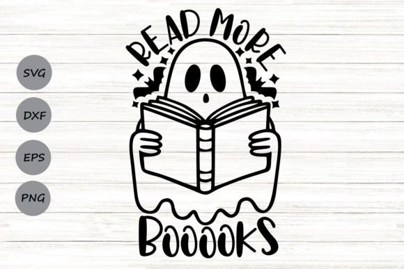 Read More Booooks Svg for Crafts and Graphics