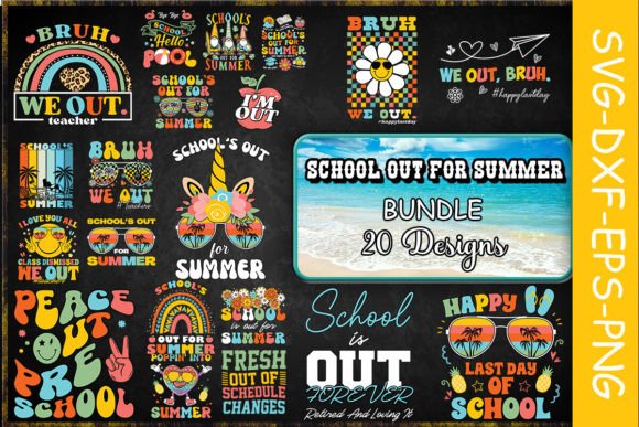 Summer Graphics for Crafts