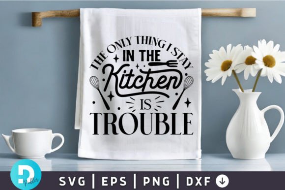 The Only Thing I Stay SVG Design for Crafts and Graphics